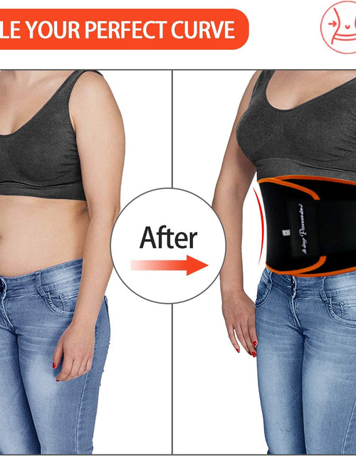 Load image into Gallery viewer, Waist Trimmer for Women &amp; Mens Waist Trainer Sweat Belt plus Size, Upgraded
