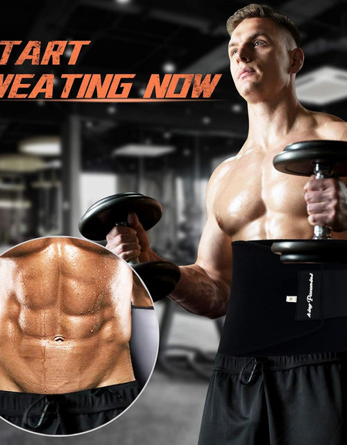 Load image into Gallery viewer, Waist Trimmer for Women &amp; Mens Waist Trainer Sweat Belt plus Size, Upgraded
