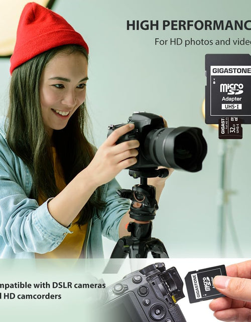 Load image into Gallery viewer, 32GB 5-Pack Micro SD Card, Full HD Video, Surveillance Security Cam Action Camera Drone, 90Mb/S Micro SDHC UHS-I U1 C10 Class 10
