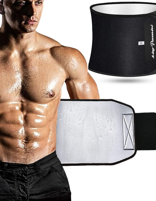 Load image into Gallery viewer, Waist Trimmer for Women &amp; Mens Waist Trainer Sweat Belt plus Size, Upgraded
