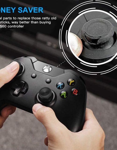 Load image into Gallery viewer, Xbox One Controller Joystick Replacement - 6PCS Original Thumbsticks Analog Thumb Sticks Parts - True Rubberized with T8 T6 Repair Screwdriver Kit for Xbox One Controller
